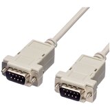 Value serijski priključni kabel [1x 9-polni moški konektor D-Sub - 1x 9-polni moški konektor D-Sub] 1.80 m siva, (20419033) | Shoptok.si