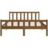  Okvir za krevet masivno drvo boja meda 150 x 200 cm bračni | shoptok.hr