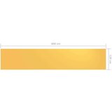 Balkonski zastor žuti 120 x 600 cm od tkanine Oxford | shoptok.hr