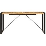  Jedilna miza 160x80x75 cm trden mangov les, (20625372) | Shoptok.si
