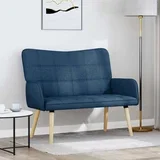 Kauč za dvoje Plava 115 x 61 x 87 cm tkanina