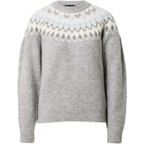 Dorothy Perkins Pulover kremna / svetlo modra / pegasto siva | Shoptok.si