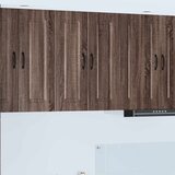  Ploča za perilicu posuđa Kalmar Smeđi hrast 30 x 31 x 80 cm | shoptok.hr