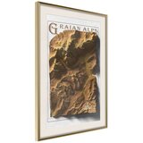  Poster - Raised Relief Map: Graian Alps 30x45 | shoptok.hr