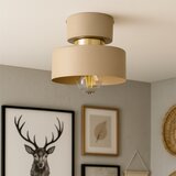  plafonsko svetlo ignia 1xE27/60W/230V bež/zlatno | Eponuda.com