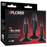  Analni set 3 pluga | Xplorer Anal Training Kit | ePonuda.com