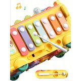 Woopie dječji interaktivni Montessori obrazovni autobus 6u1 čekić činele +18 m | shoptok.hr