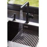 KFA Armatura 990-100-81 - Ugrađeni dozator sapuna DUERO mat crne boje | Eponuda.com