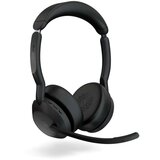Jabra Evolve2 55 stereo Bluetooth slušalice 4 mikrofona MS Teams certificirani aktivno uklanjanje buke (ANC) uklj. Link 380 USB-A Bluetooth®-Ada | shoptok.hr