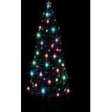  Osvijetljeno božićno drvce sa stalkom i LED 240 cm optička vlakna | shoptok.hr