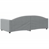  Dnevni krevet svjetlosivi 90 x 200 cm od tkanine | shoptok.hr