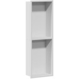  Ničica za tuš Bijeli 60 x 20 x 9,5 cm Nehrđajući čelik | shoptok.hr