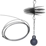  Okrugla četka za dimnjak dijametrom 20 cm | shoptok.hr