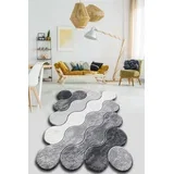 Carpet Circle, 120x180cm, siva