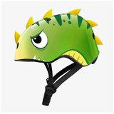 Outdoor Master Om otroška kolesarska čelada yellow green dinosaur m, 806204 198387027113-ONE Cene