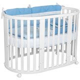Bebi Snovi Krevetac za bebe Jezgro Okrugli, Beli | ePonuda.com