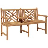  Vrtna klupa 150 x 60 x 90 cm Čvrsto teak drvo | Eponuda.com