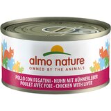 Almo Nature Varčno pakiranje 24 x 70 g - Piščanec & jetra Cene