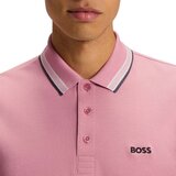Boss Paddy Piqué Polo Shirt Light Pink Ružičasta | shoptok.hr