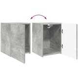  Komplet TV omaric 4 pcs Betonsko siva Konstruiran les - - Siva - 61.6 - 30 x 31 x 100 cm - 2025-vidaXL-Uvoz_2 | Shoptok.si