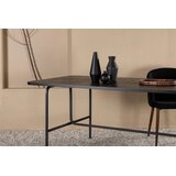 Venture Home Uno pravokutni blagovaonski stol 200 × 90 cm, crni | shoptok.hr