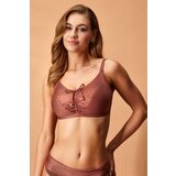 Astratex Zgornji del ortopedskih kopalk Glitter Brown po ablaciji | Shoptok.si