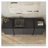 Hanah home Komoda s ladicama, 180x80x45cm, antracit | Eponuda.ba