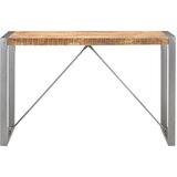  Blagovaonski stol od grubog masivnog drva manga 120x60x75 cm | shoptok.hr