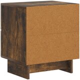  Noćni ormar s ladicama Dimljeni hrast 43 x 34,5 x 47,5 cm | shoptok.hr