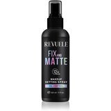 Revuele Makeup Setting Spray Fix And Matte matirajući sprej za fiksiranje make-upa 120 ml | shoptok.hr