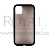  silikonska futrola mopal No3 za xiaomi redmi note 9S / note 9 pro crna sa zutim Cene