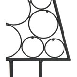  Metalno ukrasno božićno drvce crno 90 cm | shoptok.hr