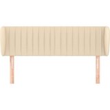  Uzglavlje s ušima krem 147x23x78/88 cm od tkanine | shoptok.hr