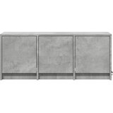 TV ormarić s LED svjetlima boja betona 97x34x40 cm drveni | shoptok.hr