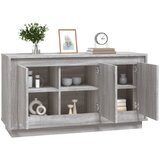  Komoda sivog hrasta sonome 102x35x55 cm od konstruiranog drva | shoptok.hr