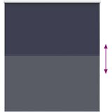 Rolo zavjesa Blackout morski 140x150 cm Širina tkanine 136 6 cm | shoptok.hr