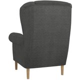 Ropez Temno siv fotelj z naslonom Swan – | Shoptok.si