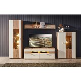 Hom`in DNEVNI REGAL, barve hrasta, bela | Shoptok.si