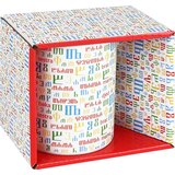 Buky keramička šalica 375 ml s glagoljicom i rodbinskim nazivima, u poklon kutiji | shoptok.hr