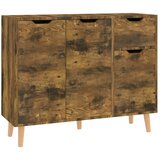 Maison Chic Komoda - Predalnik dimljeni hrast 90x30x72 cm inženirski les, (21718427) Cene
