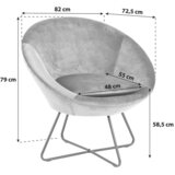 Livetastic FOTELJ, temno zelena tekstil | Shoptok.si