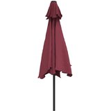  Vrtni suncobran s metalnim stupom 300 cm bordo | Eponuda.ba