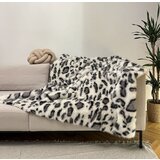 Aberto Design prekrivač leopar, 150x100 cm, braon Cene