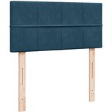  Okvir kreveta s madraca tamnoplavi 90x190cm baršunasti | shoptok.hr