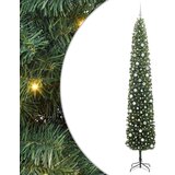 vidaXL Umestno božično drevo Zelena 300 cm PVC in Jeklo in Plastika | Shoptok.si
