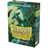 Dragon Shield 60 Japanese Size Sleeves - Olive Matte
