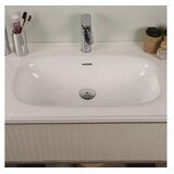 Hanah home Kupatilski ormarić sa umivaonikom i ogledalom (2 komada) Elegant Grey Hrast | Eponuda.com