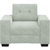 SOFA fotelja svijetlosiva 100x78x80 cm baršun | Shoptok.si