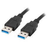 Lanberg Kabel USB 3.0 macho/macho 1,0m črnec, (21090646) | Shoptok.si