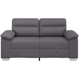  Dvosjed Sofa Siva 160x81x84 cm Imitacija kože | Shoptok.si